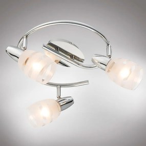 Stropné bodové svietidlo 54985-3 K3 chróm