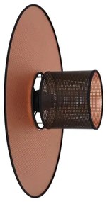 Duolla - Nástenné svietidlo TOKYO SHINY 1xE27/15W/230V pr. 50 cm medená/čierna