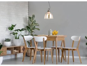 Klausen 111020 - Luster na lanku ASGARD 1xE27/11W/230V béžová