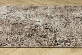 Protišmykový behúň MIRA 24137/122 béžový / hnedý / krémový