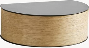 Drevené nástenné nočné stolíky so zásuvkou Wallie, 2 ks