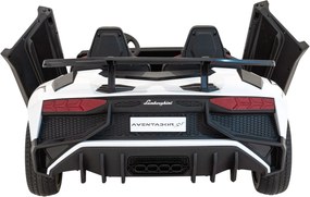 Ramiz Elektrické autíčko Lamborghini Aventador SV pre 2 deti biele
