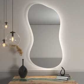 Organické LED zrkadlo s osvetlením A21