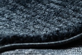 Koberec SEVILLA PC00B pruhy modrý, Maroko, Shaggy