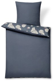 Posteľná bielizeň z mikrovlákna, štandardná veľkosť, tmavomodrá