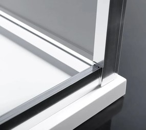 Polysan Polysan, EASY LINE sprchové dvere 1100mm, číre sklo, EL1115