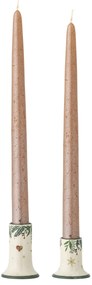 Bloomingville Keramický svietnik Grazia – set 2 ks