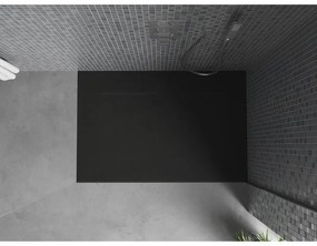 Mexen Egon, SMC obdĺžniková sprchová vanička 120 x 90 cm, čierna, 4R709012