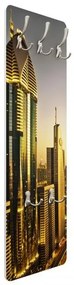Vešiak na stenu Zlatý Dubai