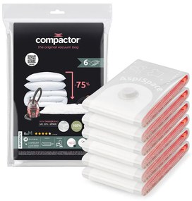 Vákuové vrecia v súprave 6 ks Vacuum M – Compactor