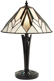 Endon 70365 - Stolná lampa Tiffany ASTORIA 1xE14/40W/230V priemer 30 cm