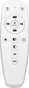 Toolight - LED stropné svietidlo + diaľkové ovládanie APP803-C, zlatá, OSW-09752