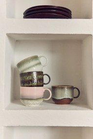 HK living Kameninový hrnek Tea cup 70's Echo 425 ml
