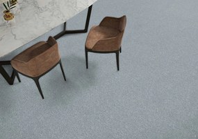 Lano, Metrážny koberec Sense 852, na mieru, šíře 4m,5m, šedá, ab (mriežka), chodba / predsieň