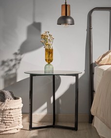 Kave Home RAEAM odkladací stolík, Ø 50 cm
