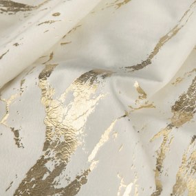 EUROFIRANY ZATEMŇOVACÍ ZÁVES NA KRÚŽKOCH MOLLY 140X250 CM KRÉMOVÁ