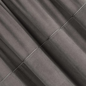 ZATEMŇOVACÍ ZÁVES NA PÁSKE MILO 140X300 CM SIVÁ
