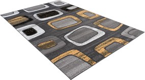 TA Koberec T965C TMAVO ŠEDÁ MAYA PP EYM Rozmer: 80x150 cm