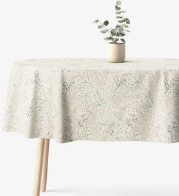Goldea oválny obrus valencia - lúčne trávy 140 x 220 cm
