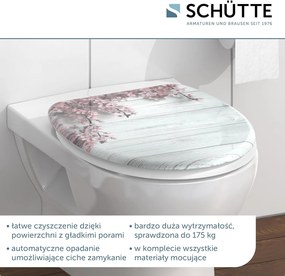 Eisl Sanitär WC sedadlo Duroplast Soft Close Flowers and Wood 82197