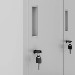 Pracovná šatníková skriňa BHP BARTEK 2 Plus 559 x 1720 x 450 mm