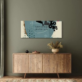 Obraz - Lietajúci balón s dúhou (120x50 cm)