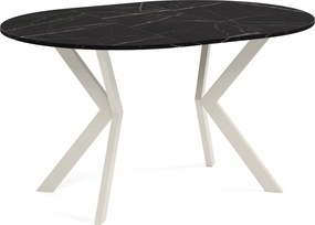 Okrúhly rozkladací jedálensky stôl DEVO Veľkosť: 90 - 128 cm