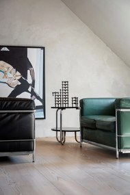 Stoff Nagel Designový svietnik STOFF Nagel Black Chrome