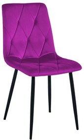 Jedálenská stolička DORA – fialová
