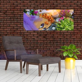 Obraz - letný piknik (120x50 cm)