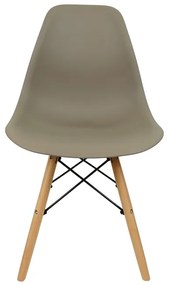 AKCIA Stolička YORK vo farbe cappuccino II. akosť