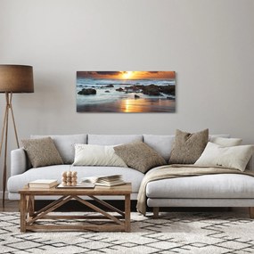 Obraz - More zaliate slnkom (120x50 cm)
