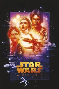 Plagát, Obraz - Star Wars IV - Nová nádej, (61 x 91.5 cm)