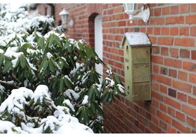 Drevená vtáčia búdka Triple – Esschert Design