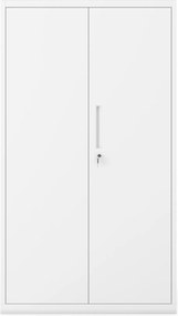 Kovová modulárna multifunkčná skriňa na podstavci biela MEGAN 1600 x 900 x 400 mm