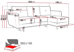 Sedačka Mayer  (mätová). Vlastná spoľahlivá doprava až k Vám domov. 1122613