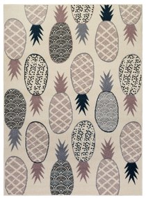 Detský koberec Pineapple krémový