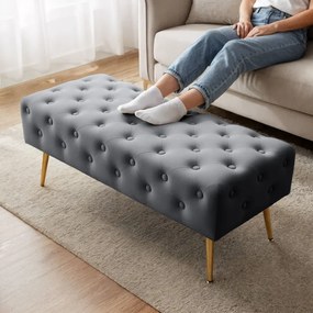 Taburetka MONACO sivá