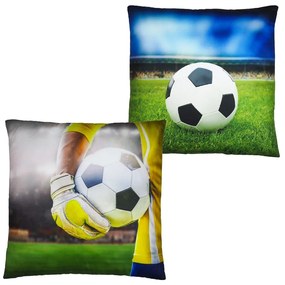 Jerry Fabrics Detský vankúšik s potlačou - Harry Potter - Bradavice | 40 x 40 cm
