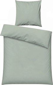 XXXLutz POSTEĽNÁ BIELIZEŇ, šalviovozelená, 135/200 cm - Online Only bytové doplnky - 003808017001