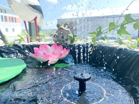 Garden Line Solárna fontána priemer 16 cm