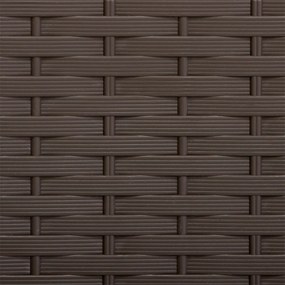 InternetovaZahrada - Úložný box P1 - 119 x 48 x 60cm - hnedá