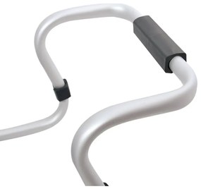Spirella Nastaviteľné sedátko do vane, sivá, 50-65 cm