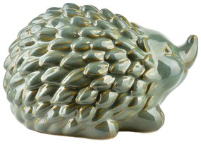 Keramický ježek MAVE 23x16 cm zelený