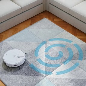 Niceboy ION Charles i4 - Inteligentný robotický vysávač 2v1 4400 mAh Wi-Fi biela + DO