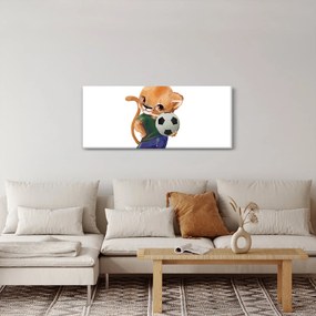 Obraz - Akvarelové zvieratko N⁰4 (120x50 cm)