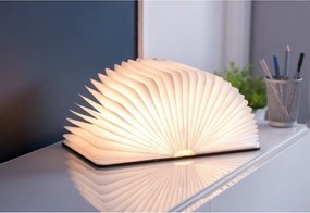 Hnedá svetelná dekorácia na USB Booklight – Gingko