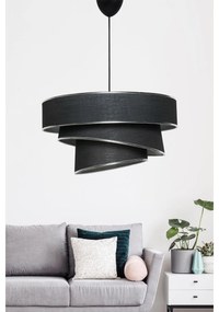 Závesná lampa, Couper - Black, Silver