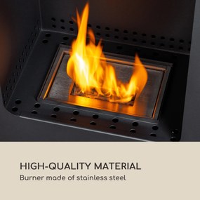 Blumfeldt Fiamme Cantal, etanolový krb, horák z nehrdzavejúcej ocele, 1,2 l, doba horenia 4-6 h