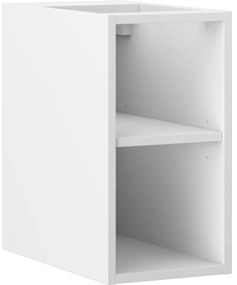 Mexen Box-A, otvorená skrinka s policou 25 cm, biela matná, 91AX2-0250-470-0-01